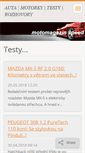 Mobile Screenshot of motomagazinspeed.cz